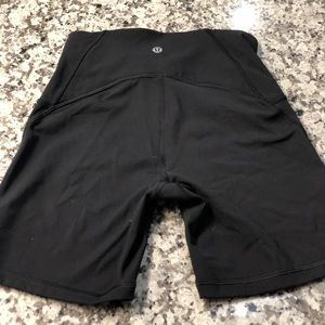 Lululemon high waist biker shorts